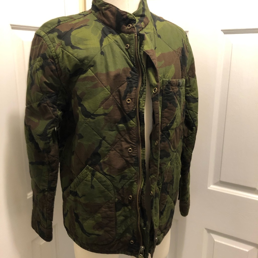 Jcrew men’s camo jacket